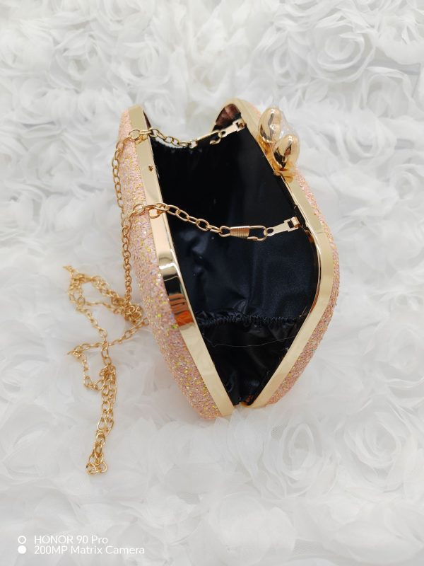 Sparkling Sequin Clutch - Mini Fashion Evening Bag, Chain Crossbody Bag with Luxurious Glitter for Parties and Events - Perfect for Festivals, Weddings, Balls, Dinners, Birthdays, or Valentine's Day Gifts - Image 9